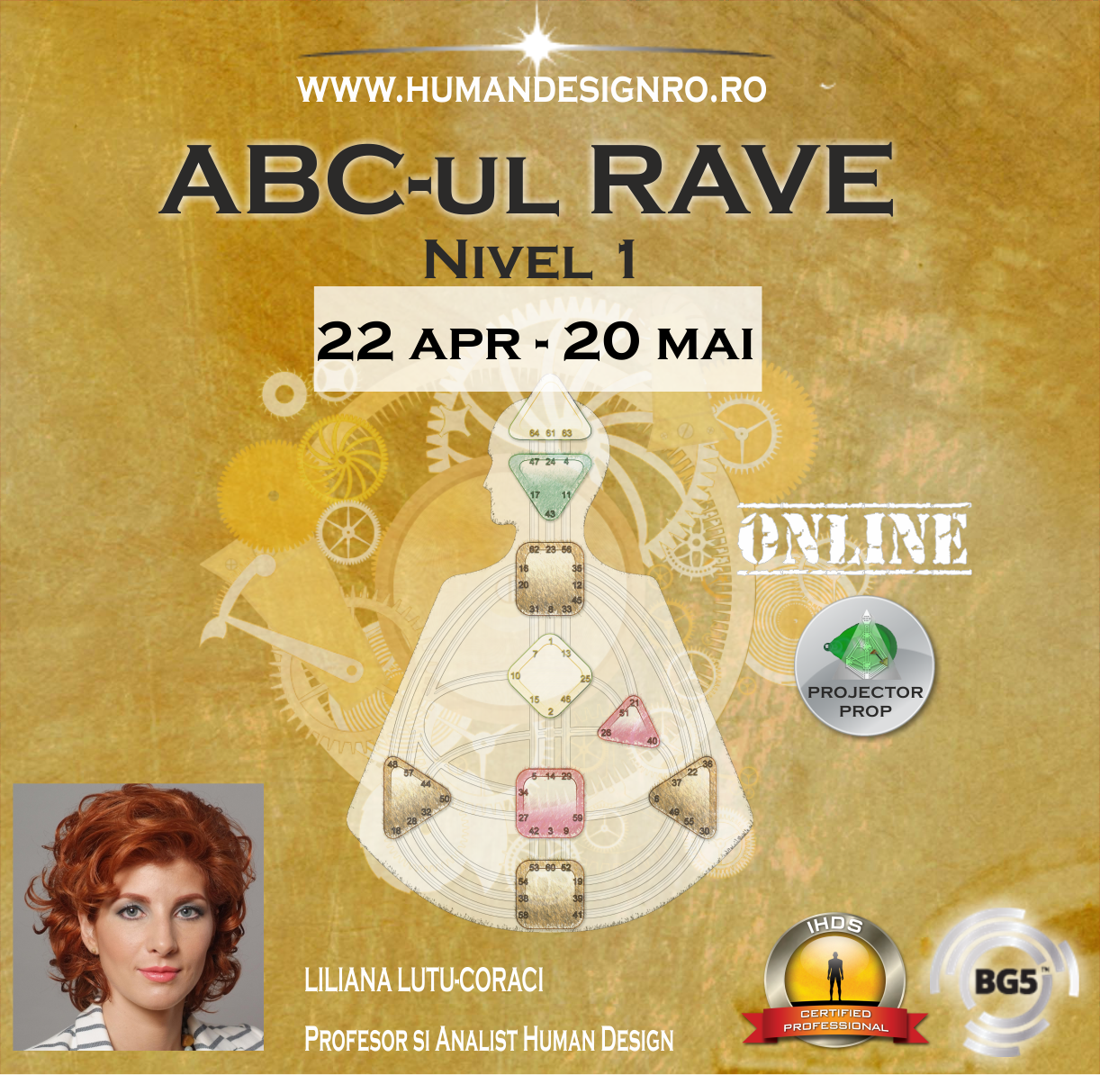 Curs Human Design ABC-ul RAVE