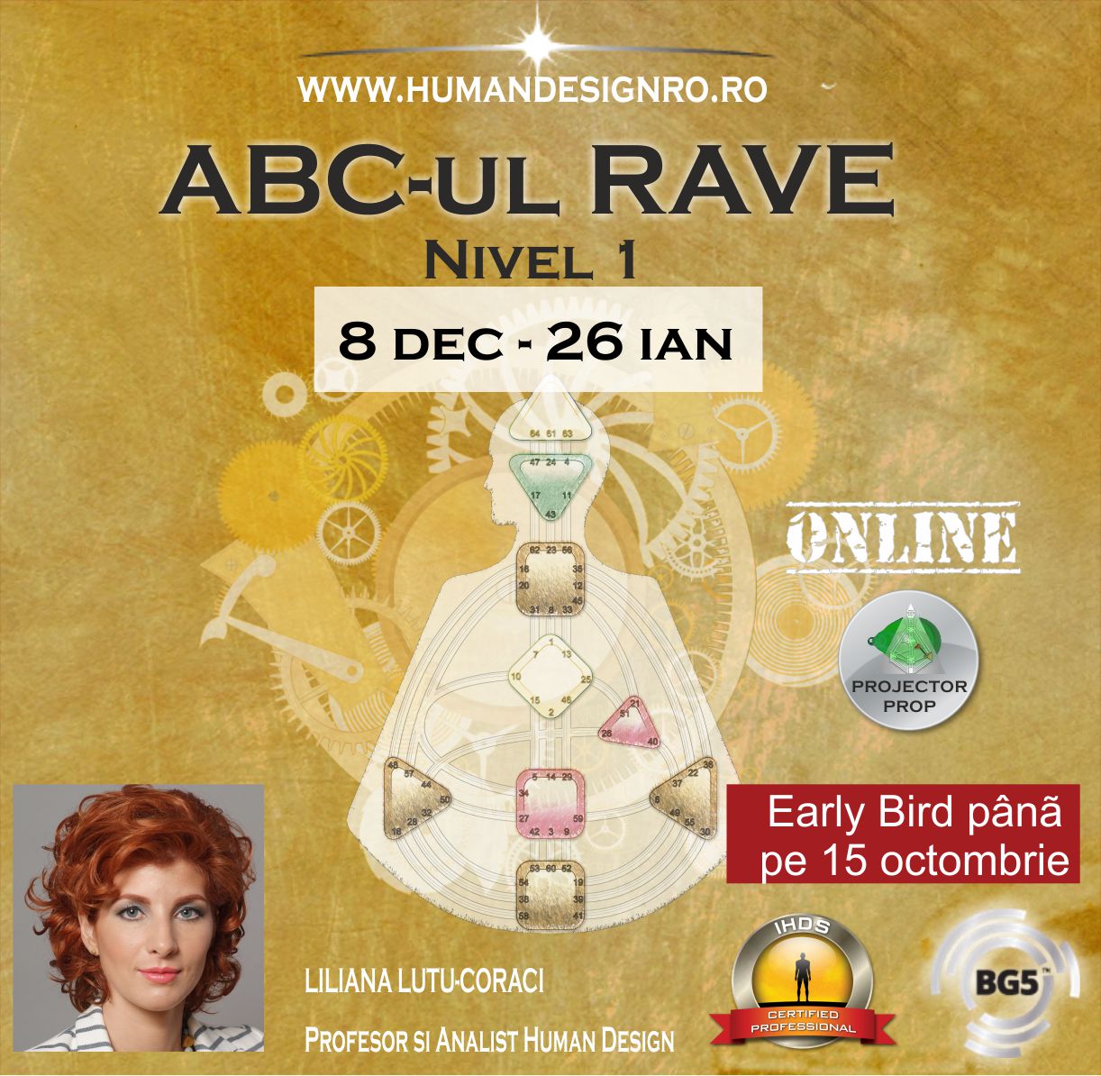 Curs Human Design ABC-ul RAVE