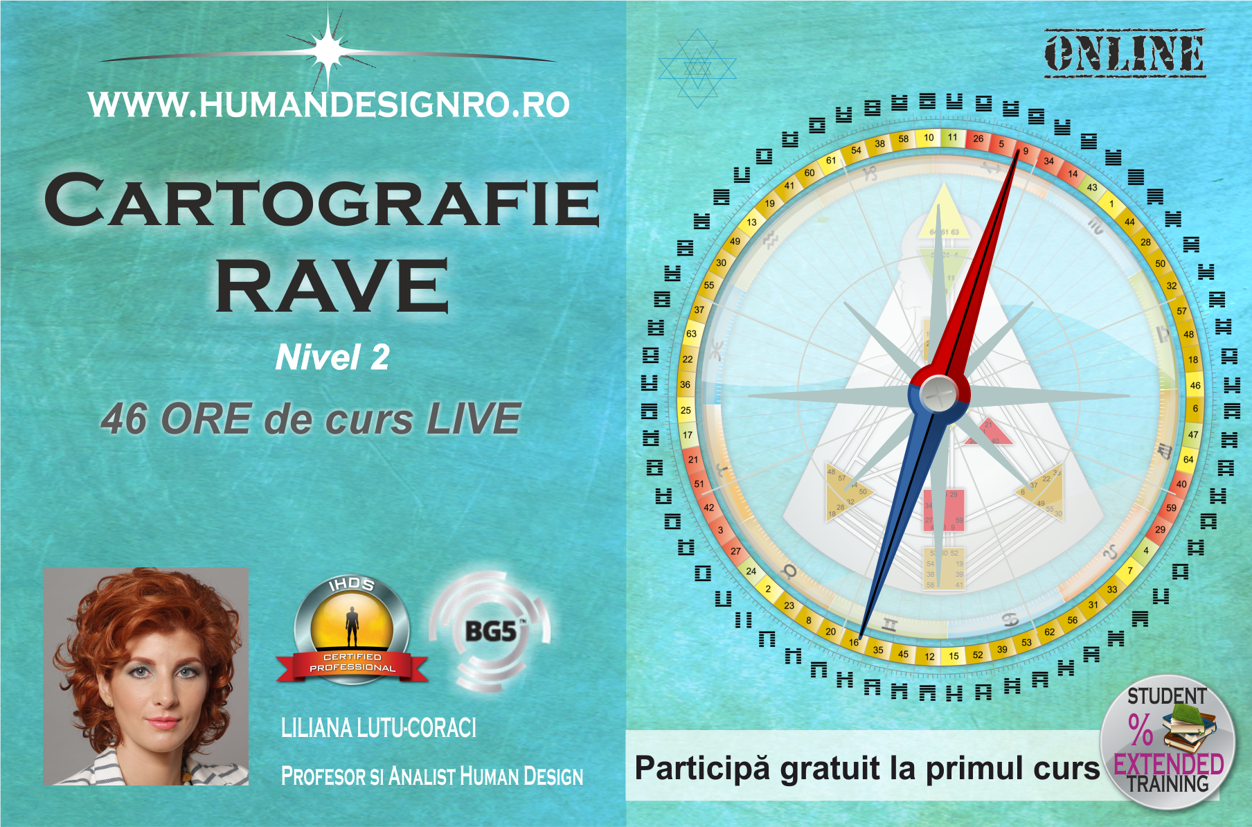 Curs Human Design Cartografie RAVE