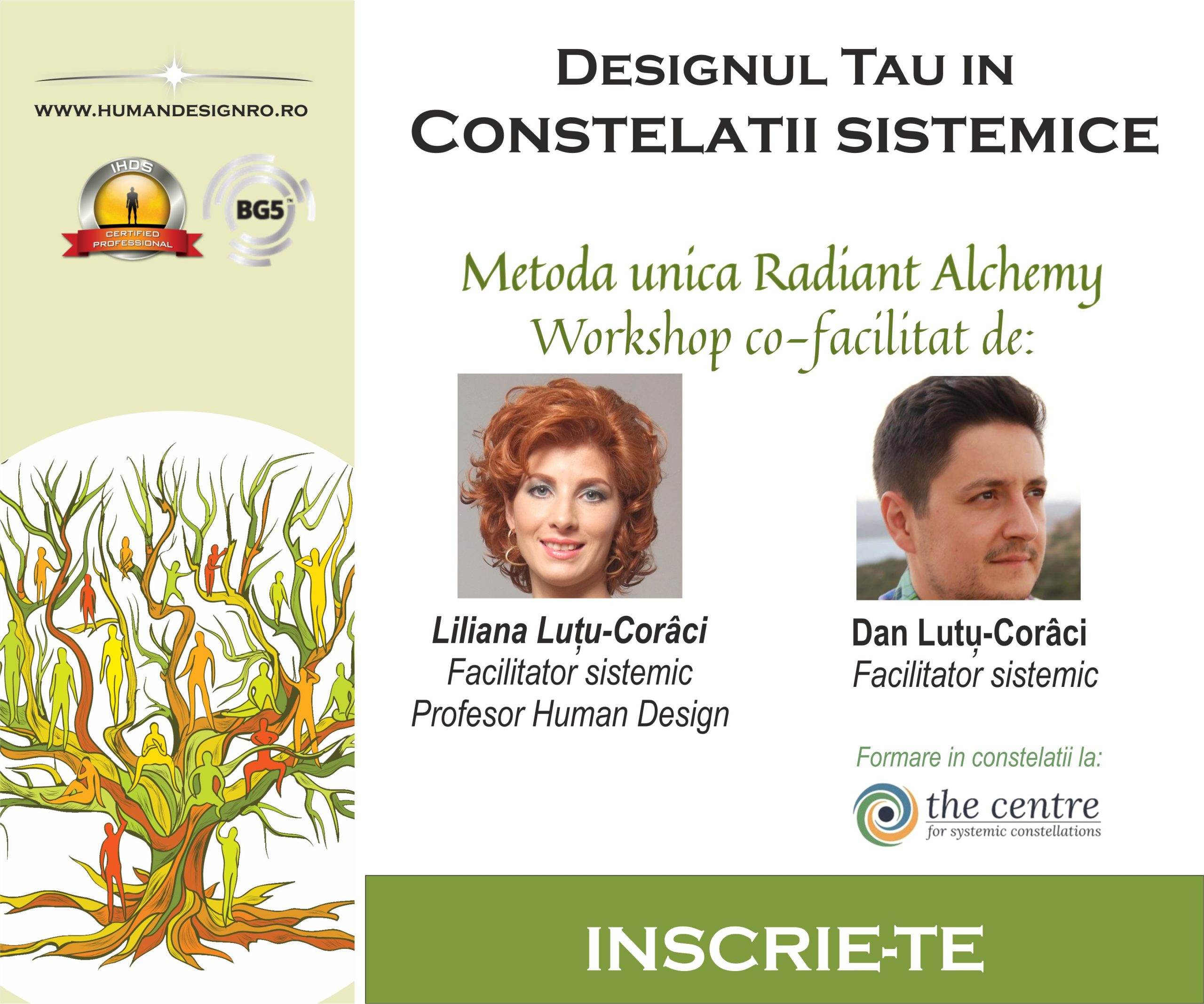 Radiant Alchemy – Constelatii sistemice familiale si Human Design