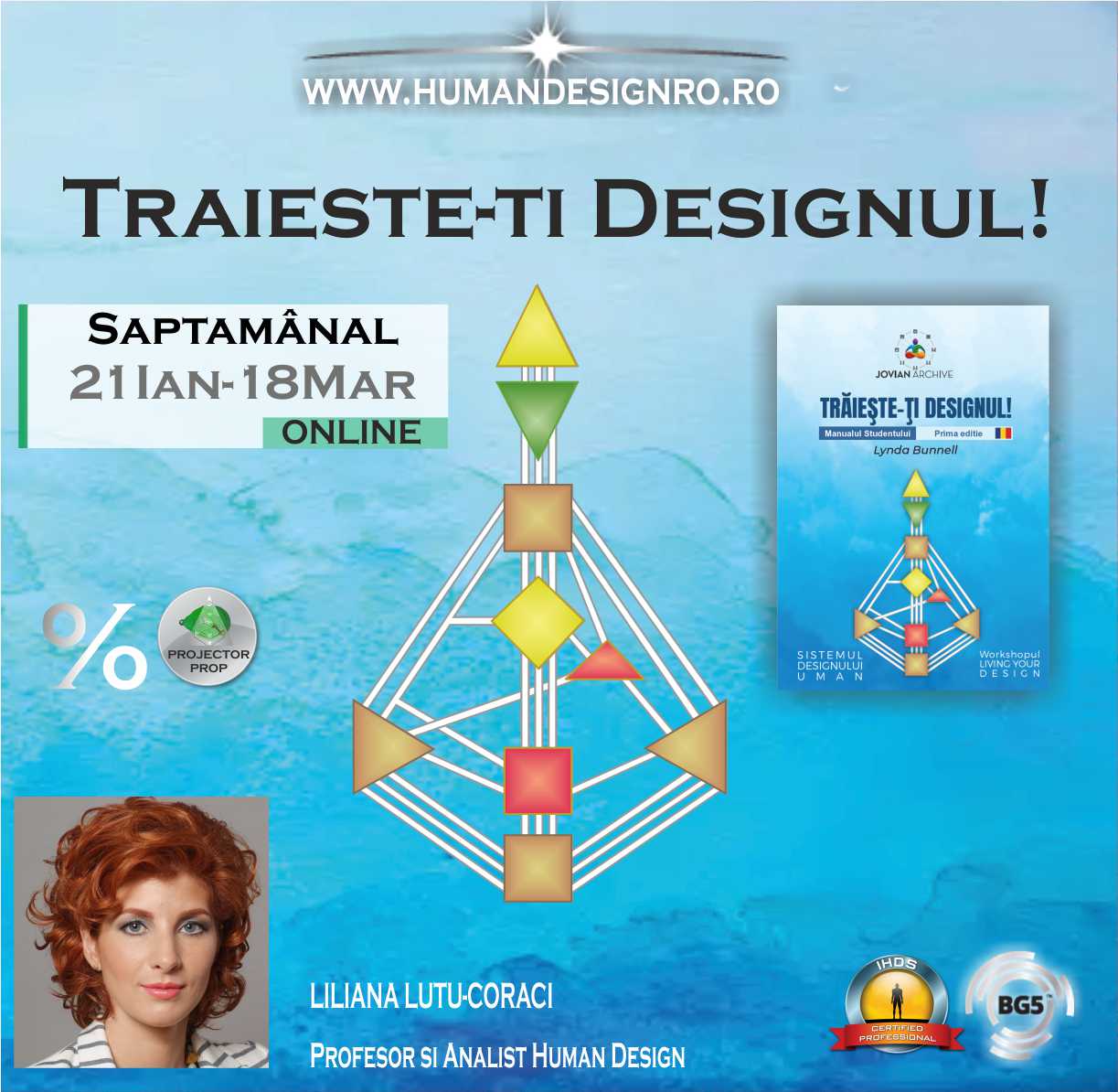 Curs Human Design Traieste-ti Designul – Living Your Design LYDRO 2