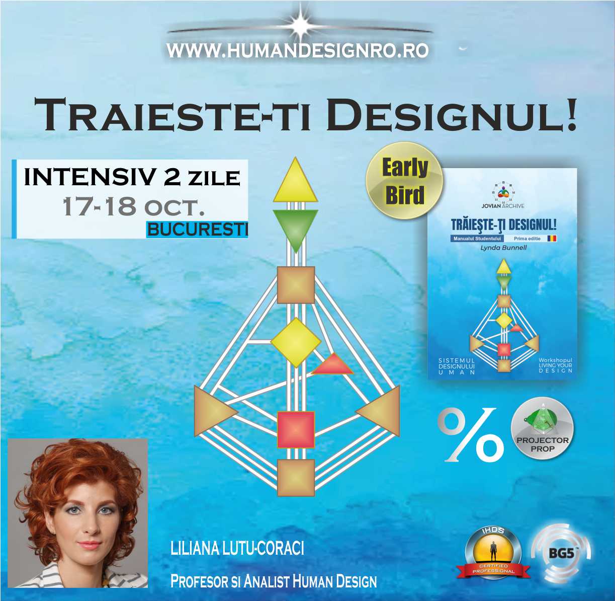 Curs Human Design Traieste-ti Designul – Living Your Design LYDRO 2