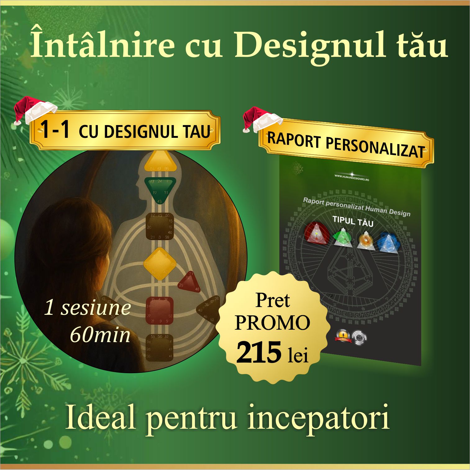 Sesiune Human Design Promo Raport Liliana Lutu