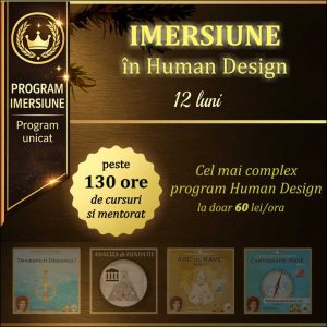 Imersiune Human Design– Pachet complet 12 luni