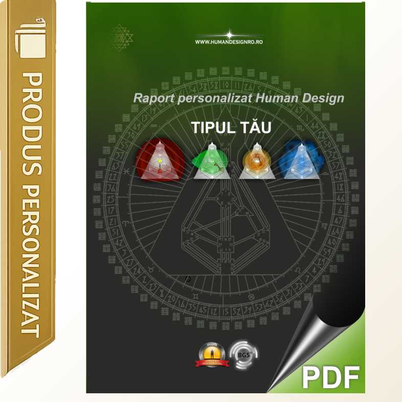 Raport Tipul Tău Human Design personalizat