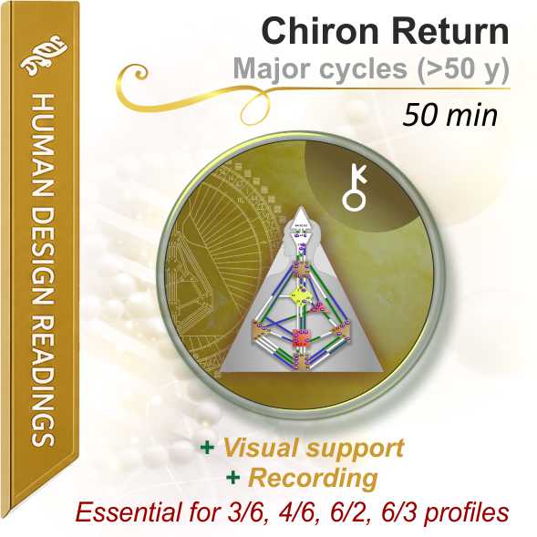 Human Design Chiron Return major life cycle reading